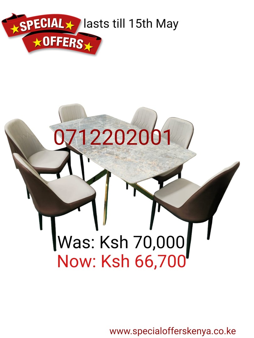 6 seater dining set