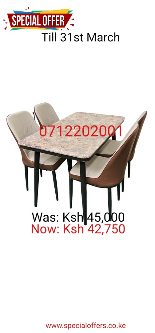 4 seater dining table